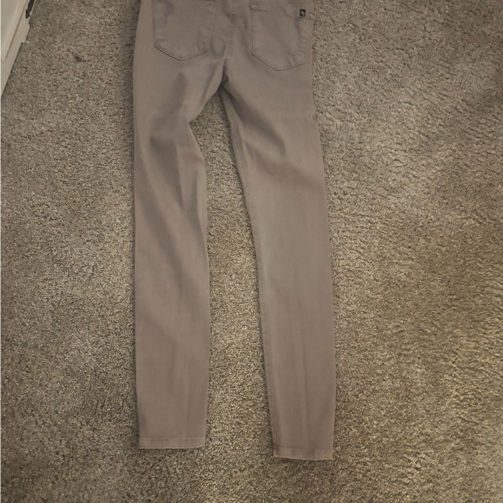Angry Rabbit Gray Skinny Pants - Picture 2 of 2